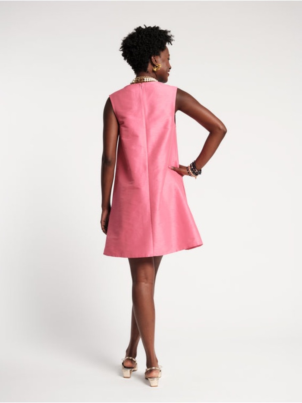 Frances Valentine x Atlantic Pacific Wave Mini Dress Size 1X NWT - Picture 3 of 8